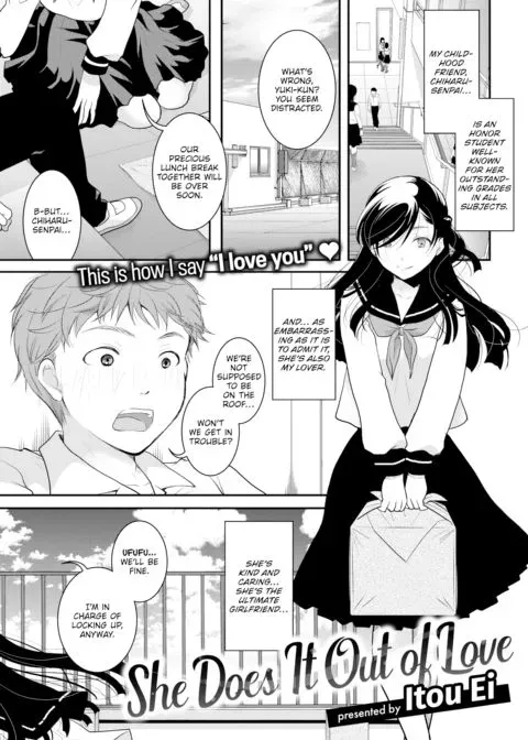 She Does It Out of Love manga cover