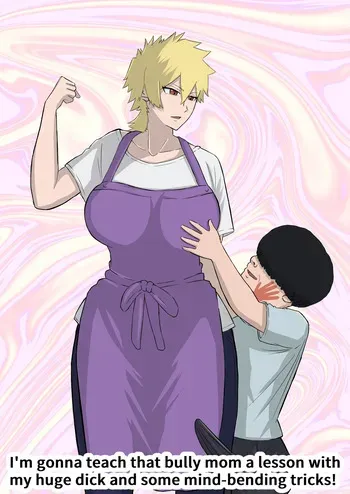 [Sushi Spark] Ijime-kko no yanmama o boku no dekachin to jōshiki kaihen de seibai shite yaru! | I’m gonna teach that bully mom a lesson with my huge dick and some mind-bending tricks! [English] manga cover
