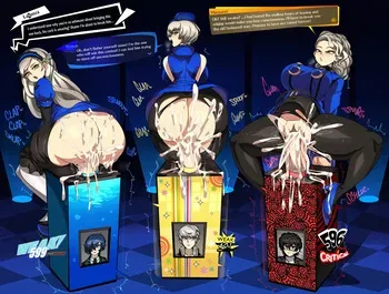 [CaptainKirb] Persona Protags vs Velvet Room (Persona) manga cover