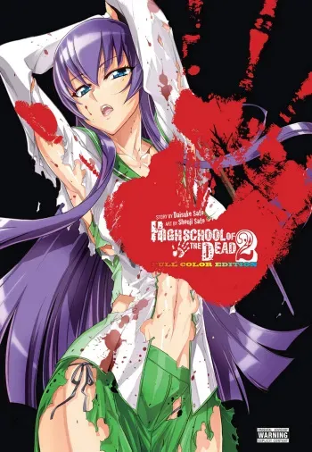 Highschool of the Dead - Full Color Edition 2 manga cover
