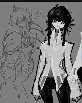 artist:@rdiinmm oc saji manga cover