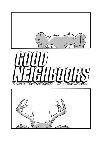 [Kahmari] Good Neighboors manga cover