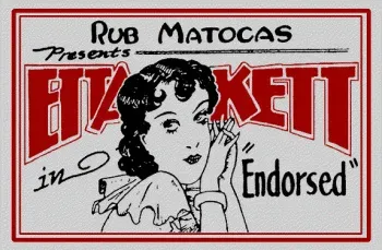 [Mr. Prolific] Etta Kett in "Endorsed" [English] manga cover