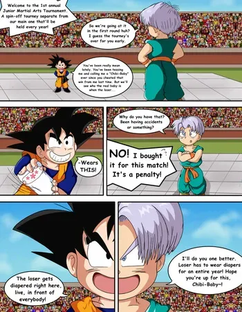 [SDCharm] Bet at the Budokai manga cover