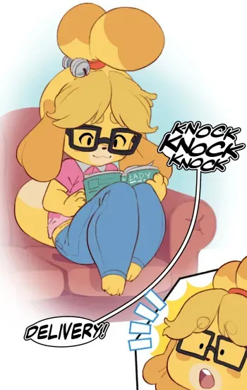 Knuxxy Isabelle's Gift manga cover