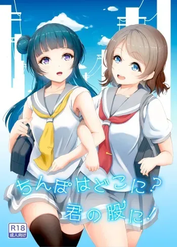 Chinpo wa Doko ni? Kimi no Mata ni! manga cover