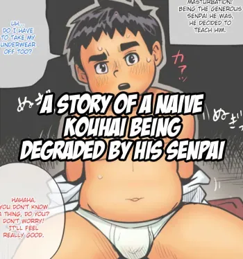 Junboku na Kouhaikun ni Datosaseru made no Hanashi manga cover
