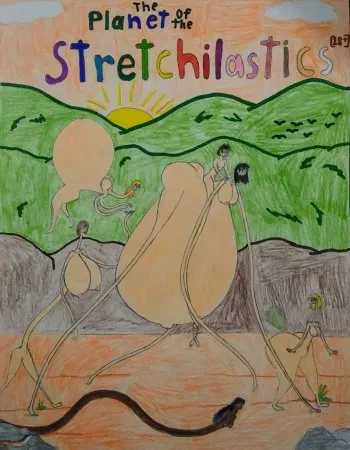 The Planet of the Stretchilastics (incomplete) manga cover