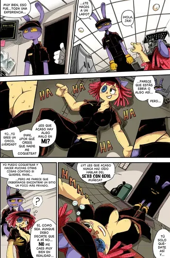 [RuinCounty & RuddyRzaq] Descanso de Medio Tiempo (The Amazing Digital Circus) (Spanish) [kalock] manga cover