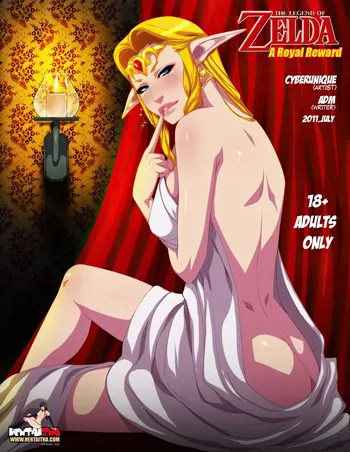 (Cyberunique) (princess_zelda) a royal reward HQ manga cover