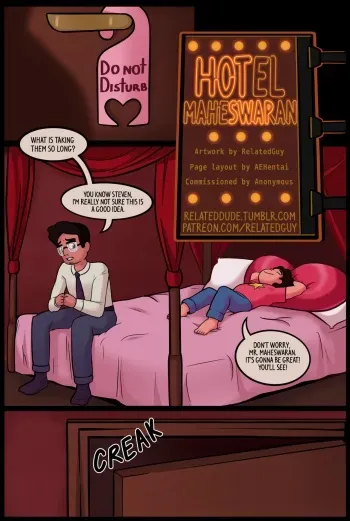 [RelatedGuy] Hotel Maheswaran (Steven Universe) manga cover