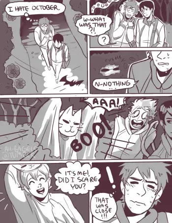 [AhBagels] A Free! Halloween manga cover