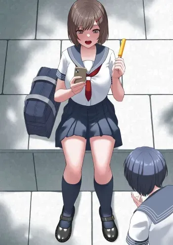 [KRS] Girl gets pranked by a passing by time stopper [Textless] manga cover