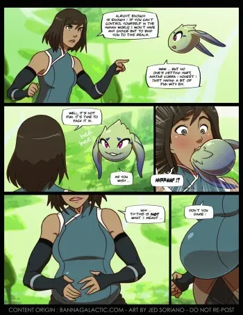 [Banna Galactic] Avatar Korra manga cover