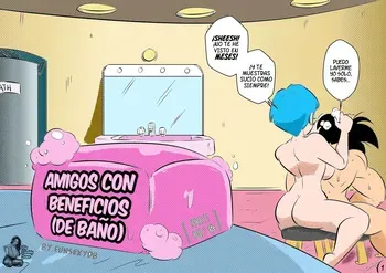 [Funsexydb] Amigos Con Beneficios (De Baño) (Dragon Ball Super, Dragon Ball Z) [Spanish] [BigDaddy Scan] manga cover