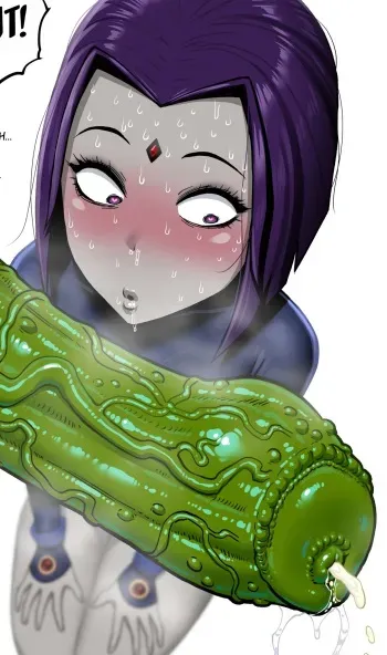 [Fellatrix] Raven & Beast Boy - Transforming Blowjob manga cover