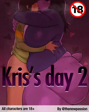 [Thenewpassion] Kris’s day 2 (Deltarune) manga cover