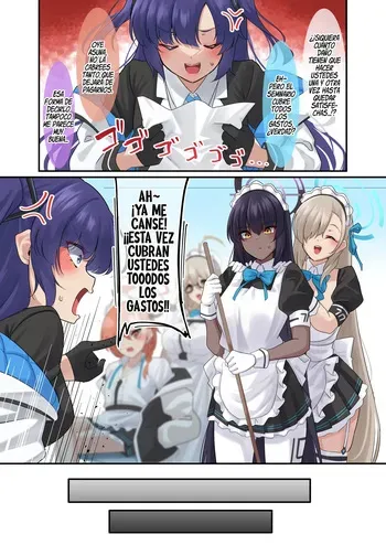 [November. (nanohana)] Ore no Seito no Shirokuro Gal ga Dosukebe Enkou Shiteta Ken (Blue Archive) [Spanish] [Rakuen Translations] manga cover