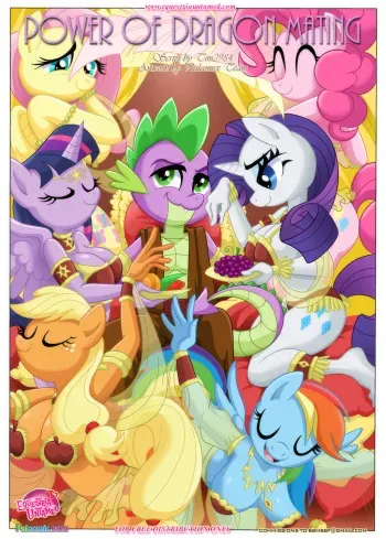 [Palcomix] The Power Of Dragon Mating (My Little Pony Friendship Is Magic) manga cover