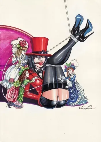 Art by Kevin S. Walsh (TDKev) manga cover