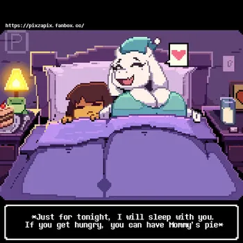 [Pixzapix] Nap Time (Undertale) manga cover