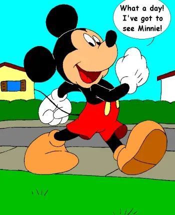 minnie and micke's good time manga cover
