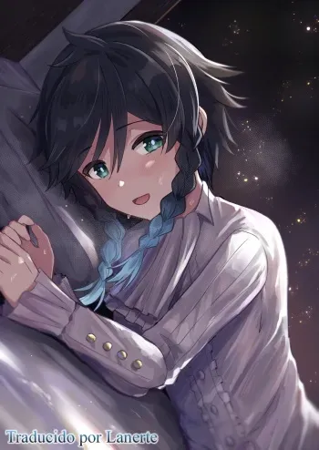 [Takama] Tomoru Umi ni Kaze wa Fuku | Wind-Swept Lanterns At Sea (Genshin Impact) [Spanish] [Lanerte] manga cover