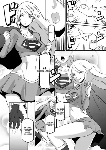 [EROQUIS! (Butcha-U)] Pinch desu yo Power Girl-san! | Súper-Chica está en apuros!! (Superman) [Spanish] [Ichino Fansub] manga cover