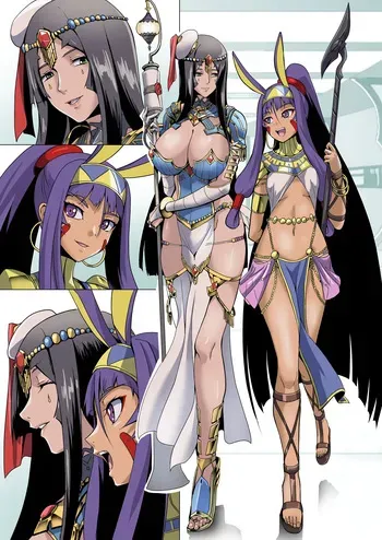 [Shoki-Gata18] [commission] Desert Beauty Experiments manga cover