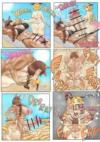 [StellaDiaAbyss (Dia)] At the Beach manga cover