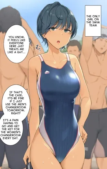 Joshi Buin Hitori dake no Suieibu | The Only Girl on the Swim Team manga cover