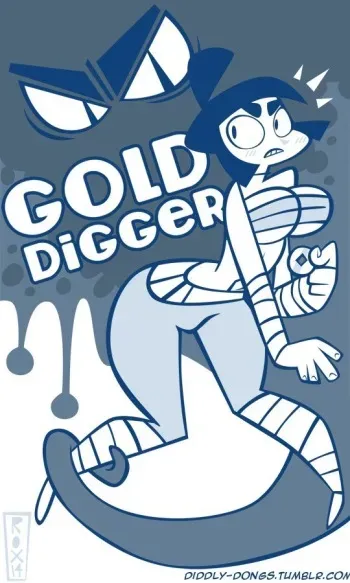[Diddly-Dongs] Gold Digger [Spanish] manga cover
