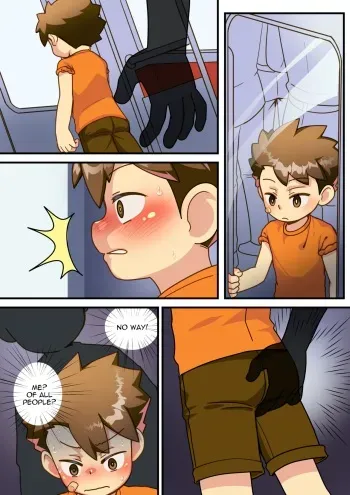 The Goofballs: Densha Chikan!! manga cover