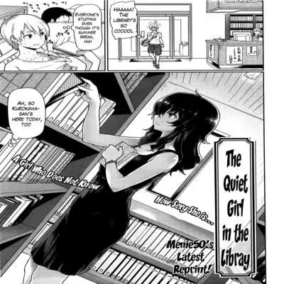 The Quiet Girl in the Library [Original] manga cover