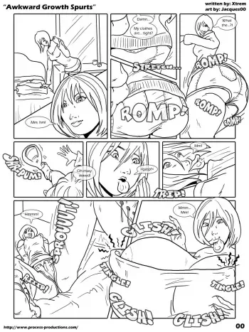 [Jacques00] Awkward Growth Spurts manga cover