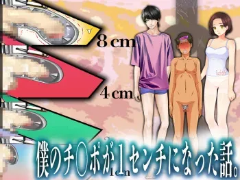 [Netorare Masochist (sasAIchi, BUBU-K, M@:RIO)] Boku no Chinpo ga 1 Senchi ni Natta Hanashi. manga cover