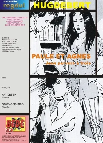 [Hugdebert] Paule et Agnès, Jeux Pervers à Trois [French] manga cover