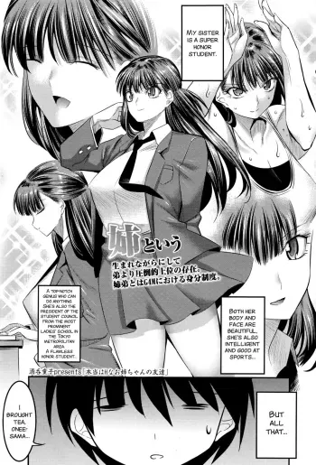 Hontou wa H na Onee-chan no Tomodachi manga cover