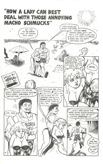 [Karno (Kjartan Arnorsson)] How A Lady Can Best Deal With Those Annoying Macho Shmucks manga cover