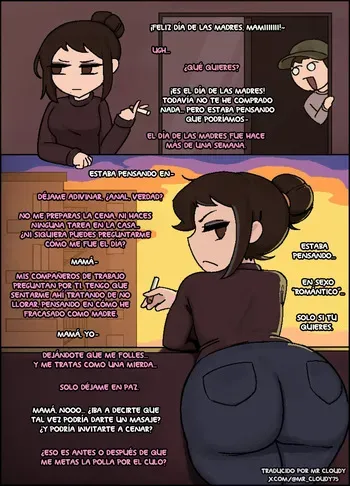 [UniiMom] Mother's Day (Spanish) manga cover
