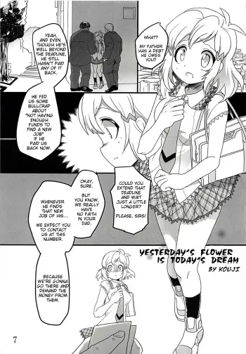 Yesterday's Flower is Today's Dream manga cover