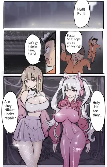 Taking Over Nikke manga cover