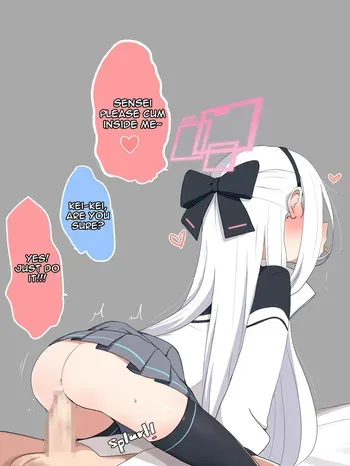 [Eleazar Mikai] I want to make Kei-Kei pregnant (Blue Archive) manga cover