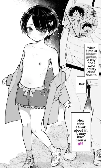 Otoko da to Omotteta Osananajimi ga Onnanoko datta manga cover