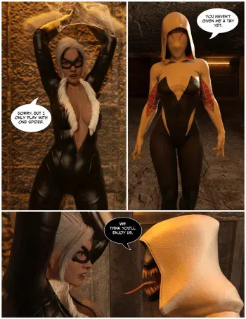 Felicia's Spider Problem - @MeistroEl (Original by @Naranjou) manga cover