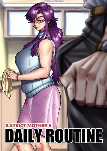 la estricta rutina diaria de una madre manga cover