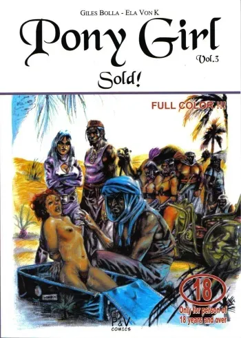 [Giles Bolla, Ela Von K] Pony Girl Sold! manga cover