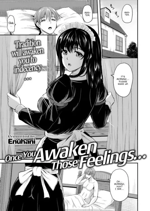Once You Awaken Those Feelings... manga cover
