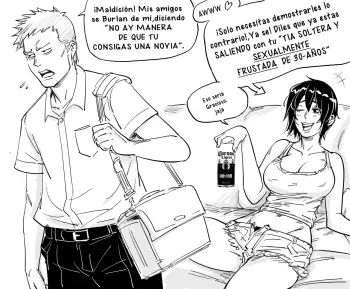 [Baalbuddy]Drunk aunt keeps on suggesting silly jokes+extras(Spanish) manga cover