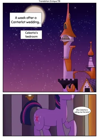 Above Friend Down Lover | (My Little Pony: Friendship Is Magic) By Grey horse manga cover
